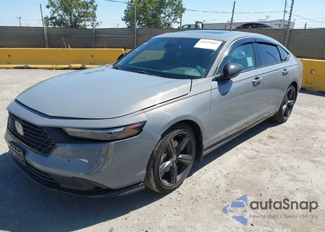 2025 Honda Accord Hybrid Sport-L z USA, uszkodzony, nr VIN 1HGCY2F78SA025295